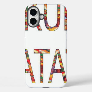 Beautiful African Vintag Colors Hakuna Matata Art iPhone 16 Plus Hülle