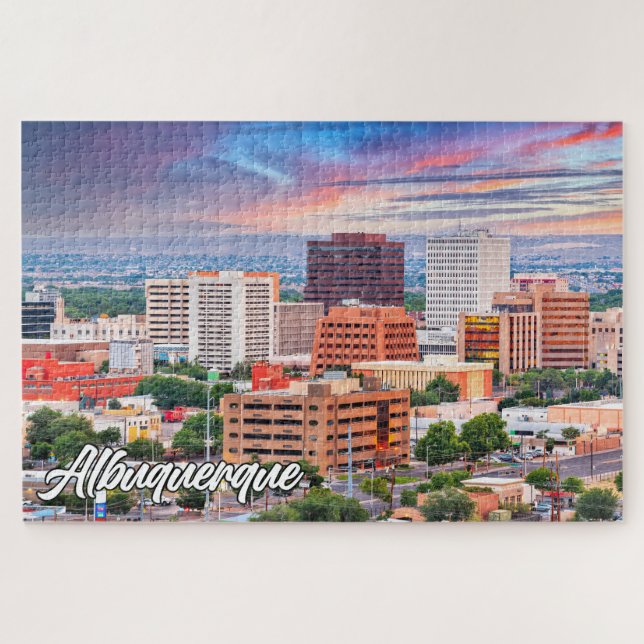 Beautiful Albuquerque, New Mexico, USA Puzzle (Horizontal)
