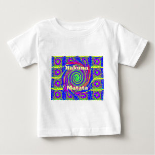 Beautiful Amazing Colorful Whirl Vector Geometric Baby T-shirt