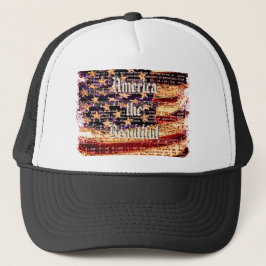 Beautiful America-WBK Patriotic Hat Truckerkappe