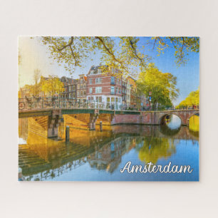 Beautiful Amsterdam, Niederlande Puzzle