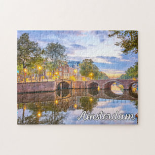 Beautiful Amsterdam, Niederlande Puzzle