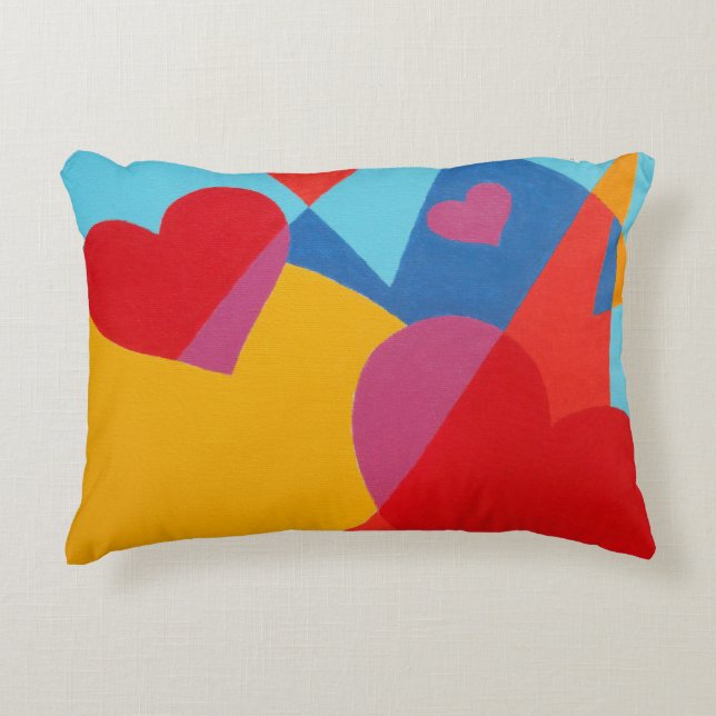 Beautiful and Vibrant Colors! Accent Pillow Dekokissen (Vorderseite)