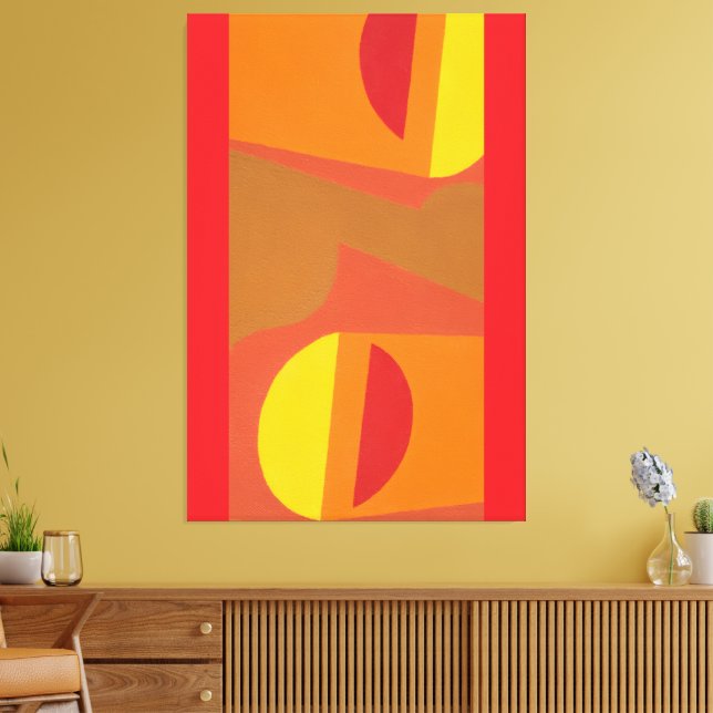 Beautiful and Vibrant Colors! Canvas Print Leinwanddruck (Insitu (Wohnzimmer))
