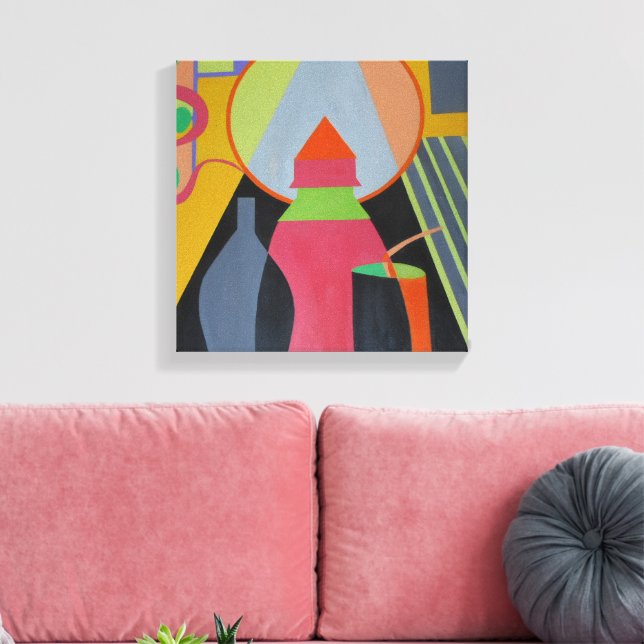 Beautiful and Vibrant Colors! Canvas Print Leinwanddruck (Insitu (Wohnzimmer))