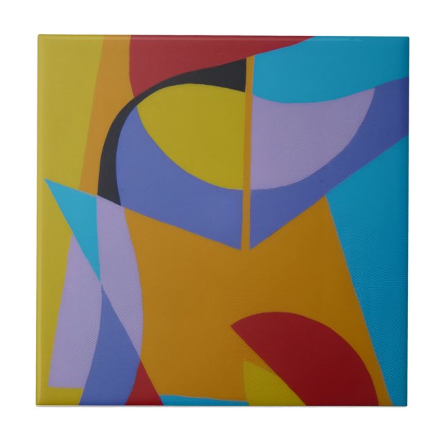 Beautiful and Vibrant Colors! Ceramic Tile Fliese (Vorderseite)