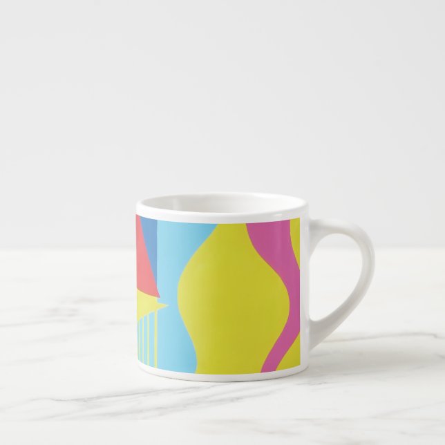 Beautiful and Vibrant Colors! Espresso Mug Espressotasse (Rechts)