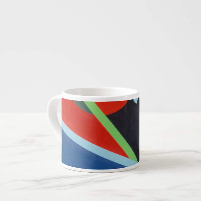 Beautiful and Vibrant Colors! Espresso Mug Espressotasse (Vorderseite Links)