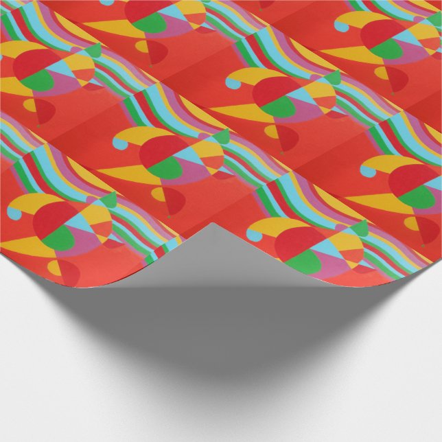 Beautiful and Vibrant Colors! Geschenkpapier (Ecke)