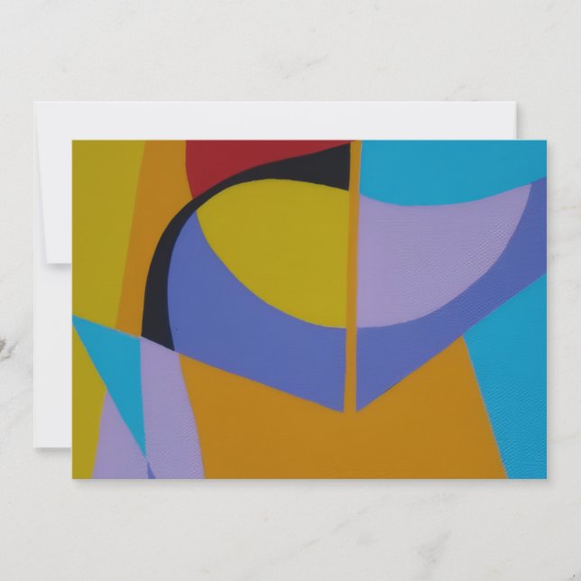 Beautiful and Vibrant Colors! Invitation Einladung (Vorderseite)