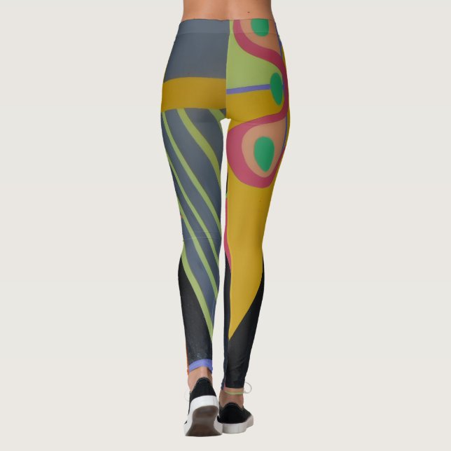Beautiful and Vibrant Colors! Leggings (Rückseite)