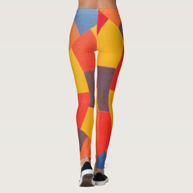 Beautiful and Vibrant Colors! Leggings (Rückseite)