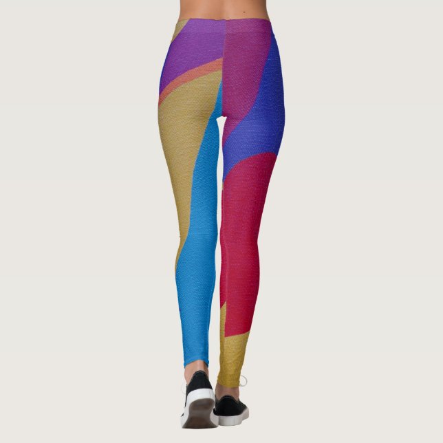 Beautiful and Vibrant Colors! Leggings (Rückseite)