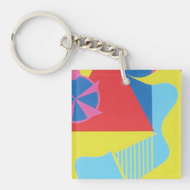 Beautiful and Vibrant Colors!  Schlüsselanhänger (Vorderseite)