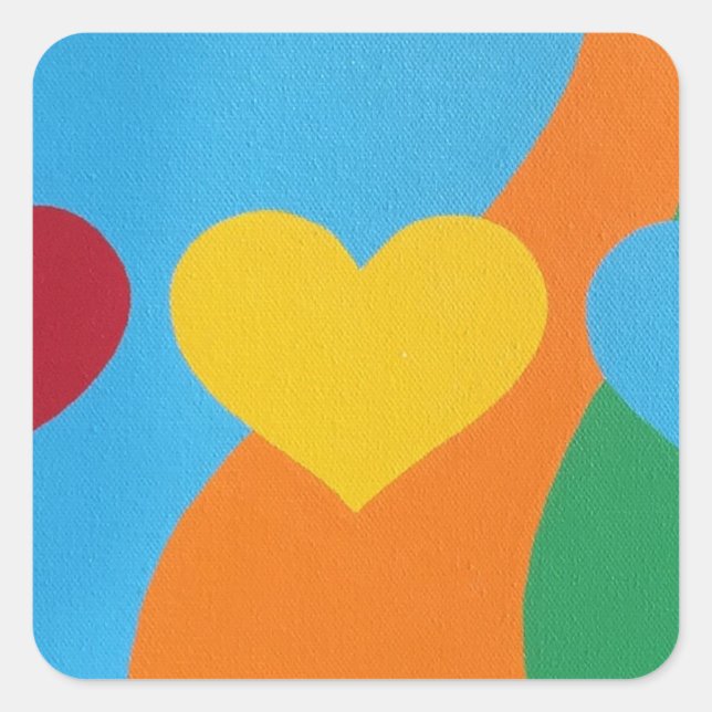 Beautiful and Vibrant Colors! Sticker (Vorderseite)