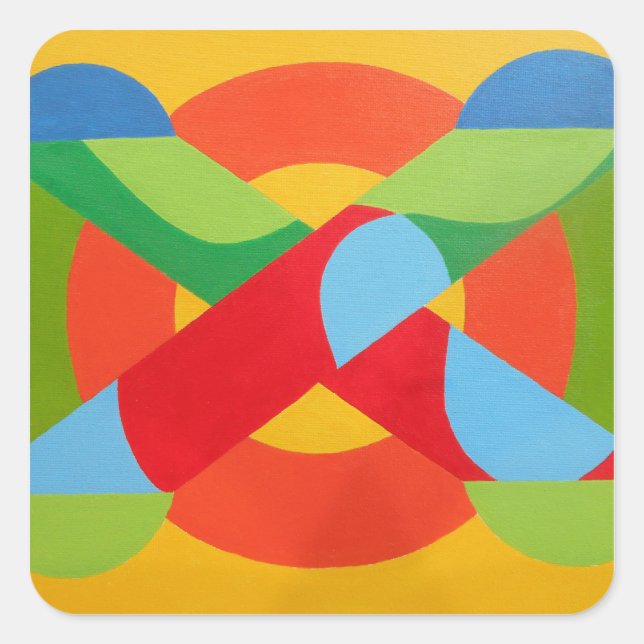 Beautiful and Vibrant Colors! Sticker (Vorderseite)