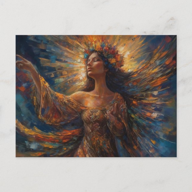 Beautiful Angel Postkarte (Vorderseite)