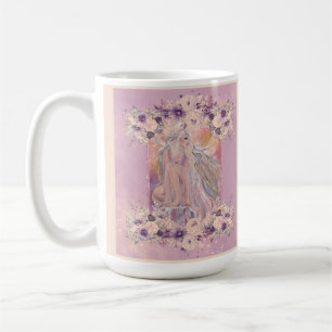 Beautiful Angel Sonnenaufgang Kaffee Tasse von Ren