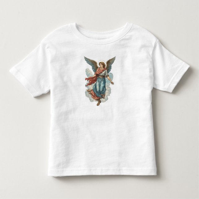 Beautiful Angel Toddler Christian Tee Shirt (Vorderseite)