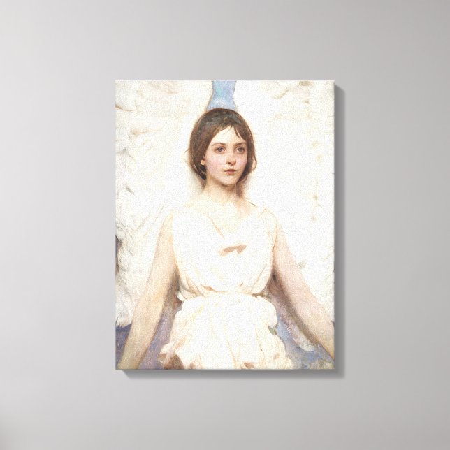 Beautiful Angel (von Abbott Handerson Thayer) Leinwanddruck (Vorderseite)