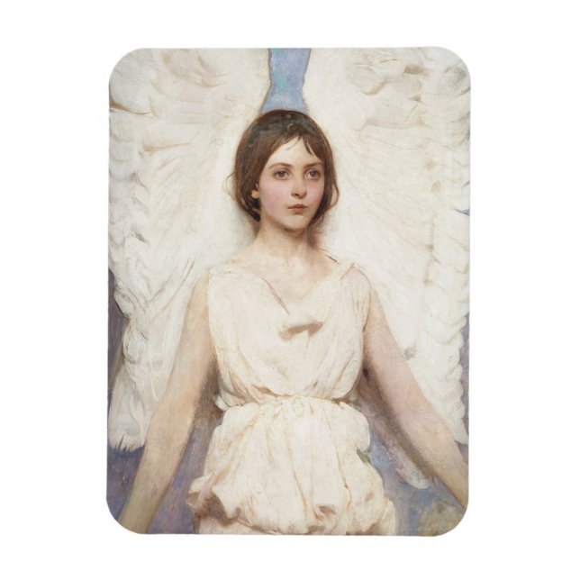 Beautiful Angel (von Abbott Handerson Thayer) Magnet (Vertikal)