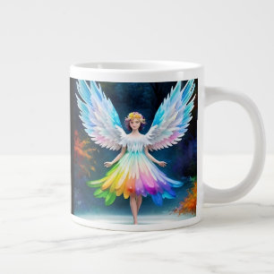 Beautiful Angel Wings Art-35444 Jumbo-Tasse