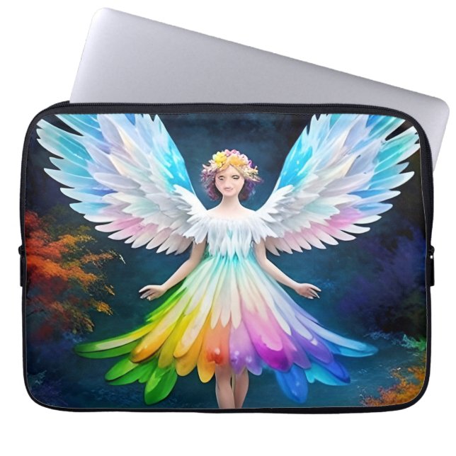 Beautiful Angel Wings Art-35444 Laptopschutzhülle (Vorderseite)