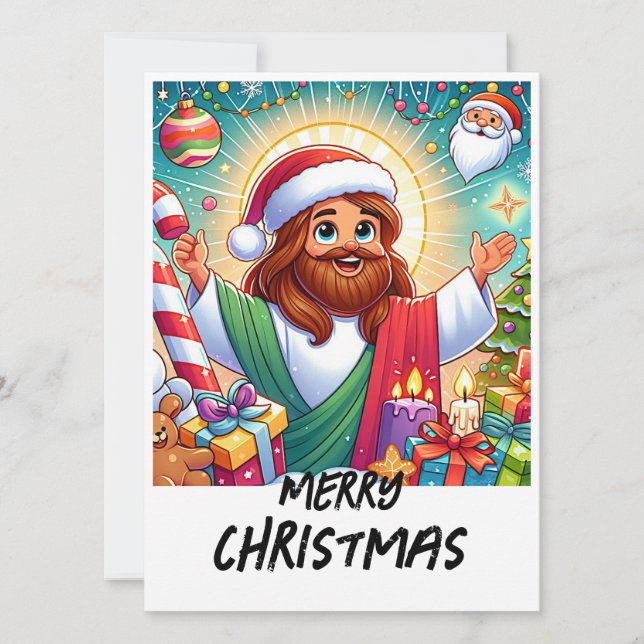 Beautiful Animated Christmas Card Karte (Vorderseite)
