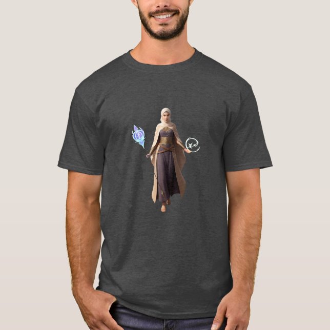 Beautiful Anime Arabic Mars T-Shirt (Vorderseite)