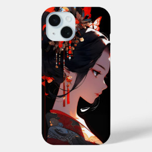 Beautiful Anime Geisha Case-Mate iPhone Hülle