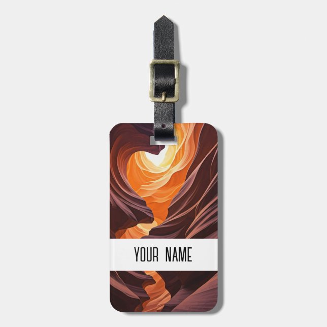 Beautiful Antelope Canyon Navajo Nation Gepäckanhänger (Vorderseite vertikal)