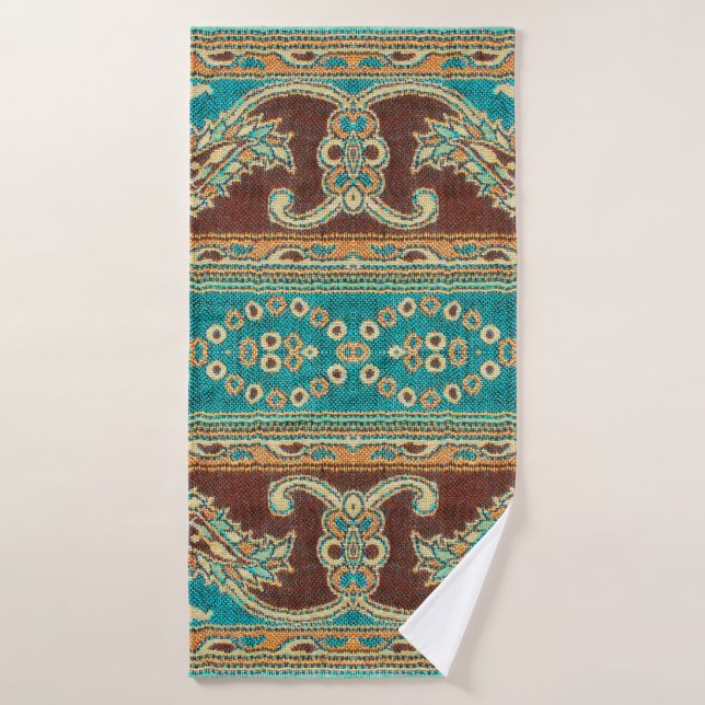 Beautiful, arab, arabic, arabian, arabesque fabric badehandtuch (Badehandtuch)