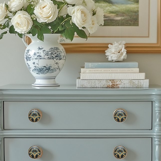 Beautiful Art Deco Ristorante Al Pentolino Keramikknauf (Von Creator hochgeladen)