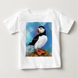 Beautiful Atlantic Puffin Bird Baby T - Shirt