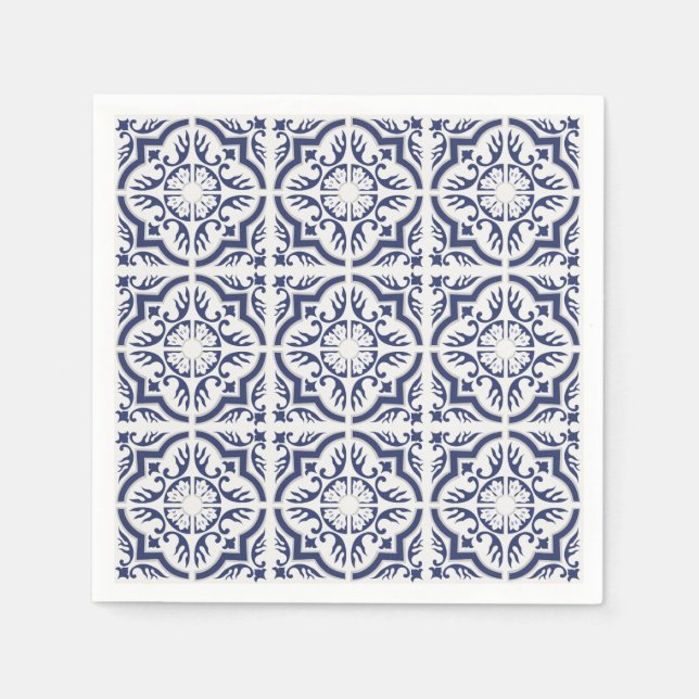 Beautiful Azulejos Napkin Serviette (Vorderseite)