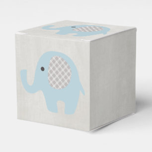 Beautiful Baby Blue Elephant Geschenkschachtel
