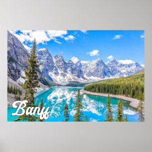 Beautiful Banff National Park, Alberta, Kanada Poster