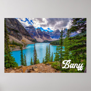 Beautiful Banff National Park, Alberta, Kanada Poster