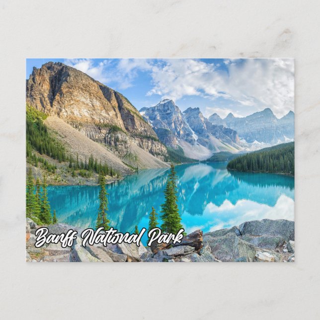 Beautiful Banff National Park, Alberta, Kanada Postkarte (Vorderseite)