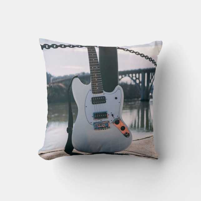 Beautiful Bass Guitar Kissen (Vorderseite)