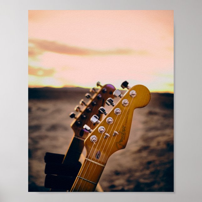 Beautiful Bass Guitar Poster (Vorne)