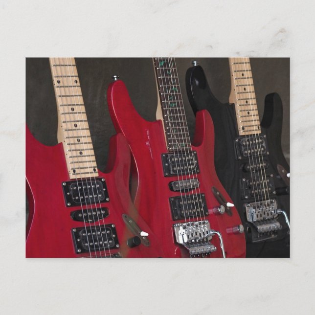 Beautiful Bass Guitar Postkarte (Vorderseite)