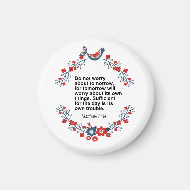 Beautiful Bibelquotes Magnet (Vorne)