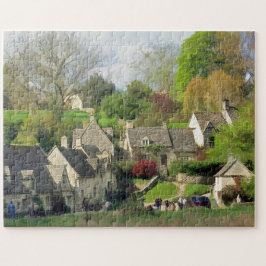 Beautiful Bibury, Cotswolds, UK Jigsaw Puzzle