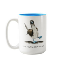 Beautiful Bird Affirmations Zwei-Tone-Kaffee-Tasse