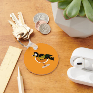 Beautiful Bird Mark Schlüsselanhänger