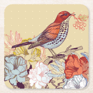 Beautiful Bird Untersetzer Set