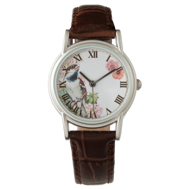 Beautiful Bird Watch Armbanduhr (Vorderseite)
