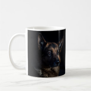 Beautiful Black and Tan German Shepherd Kaffeetasse
