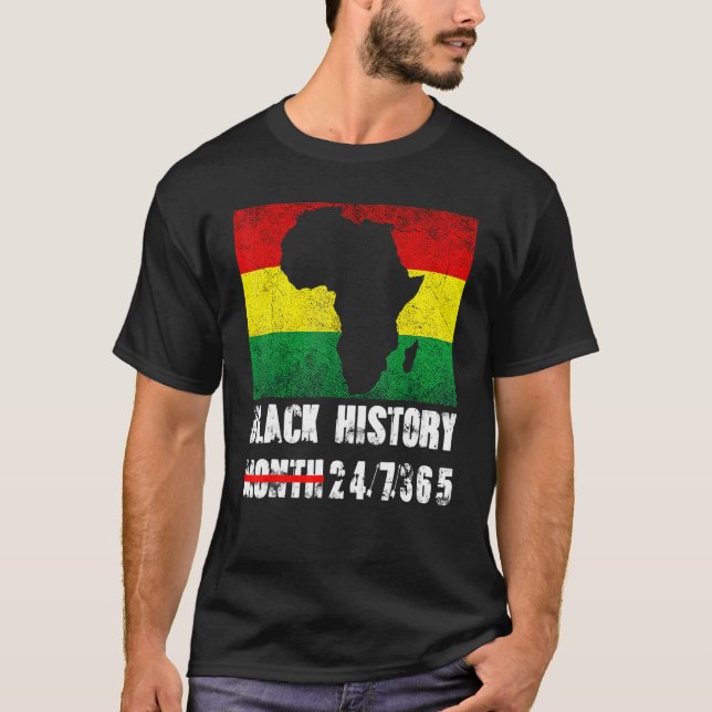 Beautiful Black History Month 247365 We Are All Hu T-Shirt (Vorderseite)